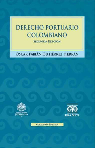 Portada del libro «Derecho portuario colombiano», de Óscar Fabián Gutiérrez Herrán