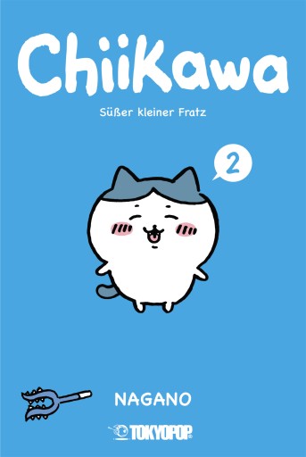 Portada del libro «Chiikawa, Band 02», de Nagano