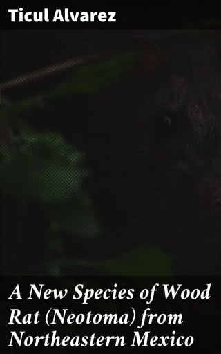 A New Species of Wood Rat (Neotoma) from Northeastern Mexico