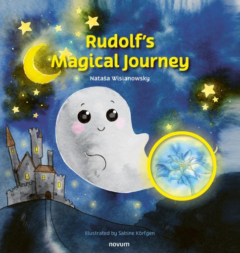 Portada del libro «Rudolf's Magical Journey», de Nataša Wisianowsky