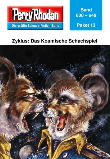 Portada del libro «Perry Rhodan-Paket 13: Das Kosmische Schachspiel»