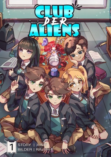 Portada del libro «Club der Aliens Band 1», de - JUNIT
