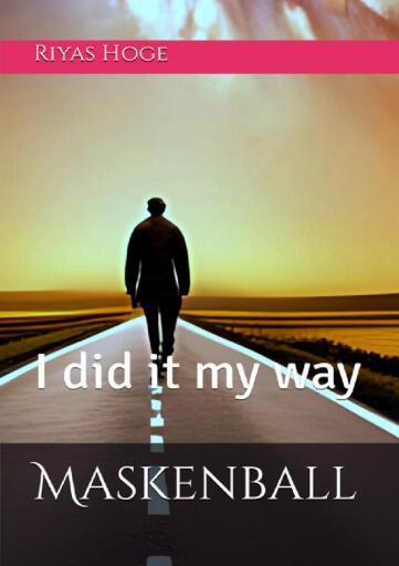 Portada del libro «Maskenball», de Riyas A Hoge