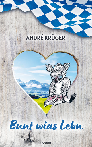 Portada del libro «Bunt wias Lebn», de André Krüger