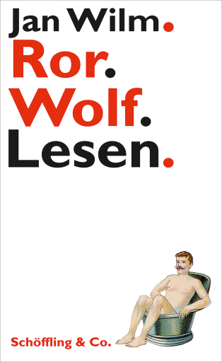 Portada del libro «Ror.Wolf.Lesen.», de Jan Wilm