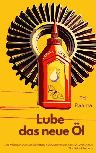 Portada del libro «Lube, das neue Öl», de Ishmael Kardryni