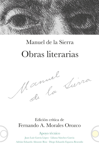 Portada del libro «Manuel de la Sierra: obras literarias», de Rafael De la Sierra