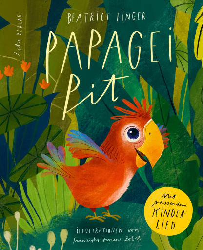 Portada del libro «Papagei Pit», de Beatrice Finger