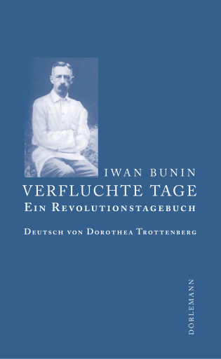 Portada del libro «Verfluchte Tage», de Iwan Bunin