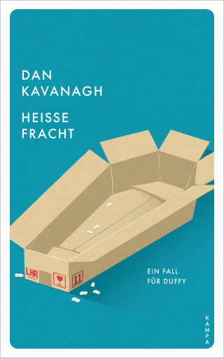 Portada del libro «Heisse Fracht», de Dan Kavanagh