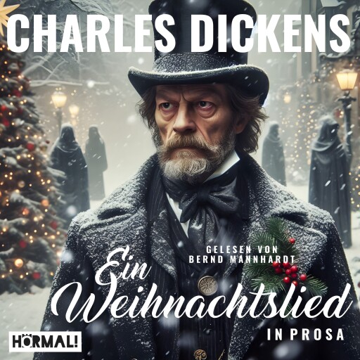 Portada del libro «Ein Weihnachtslied in Prosa», de Charles Dickens
