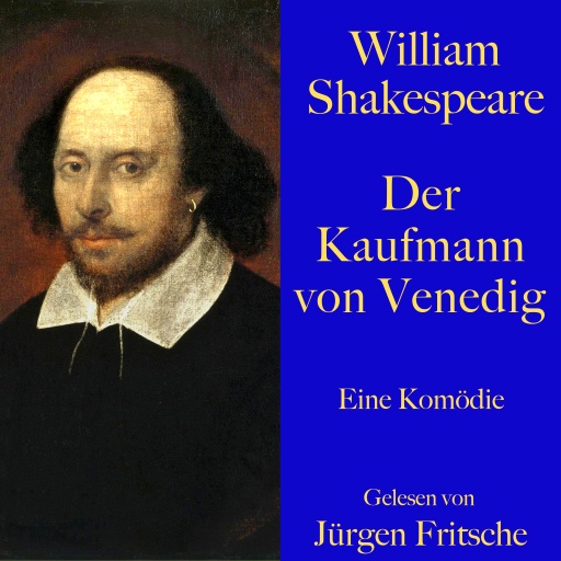 Portada del audiolibro «William Shakespeare: Der Kaufmann von Venedig», de William Shakespeare