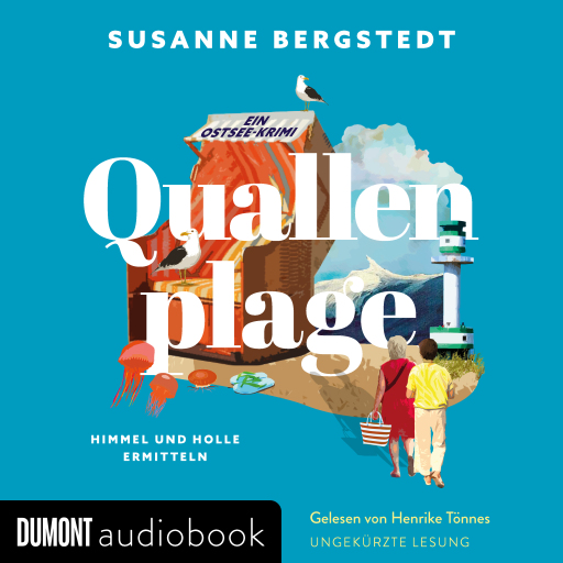 Portada del audiolibro «Quallenplage», de Susanne Bergstedt