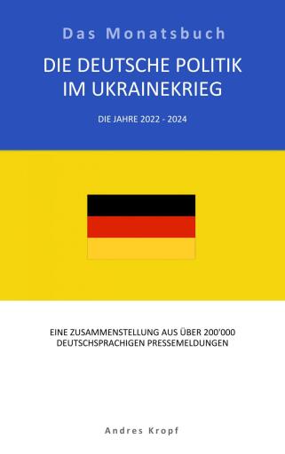 Portada del libro «Die Deutsche Politik im Ukrainekrieg», de Andres Kropf