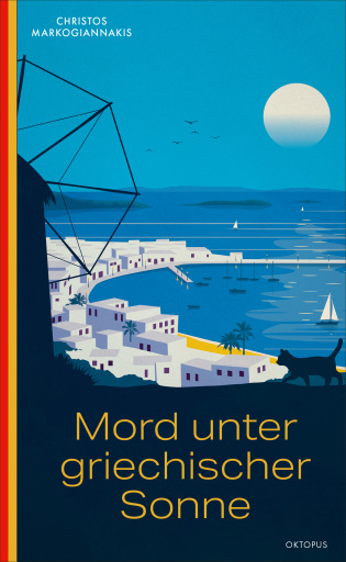 Portada del libro «Mord unter griechischer Sonne», de Christos Markogiannakis