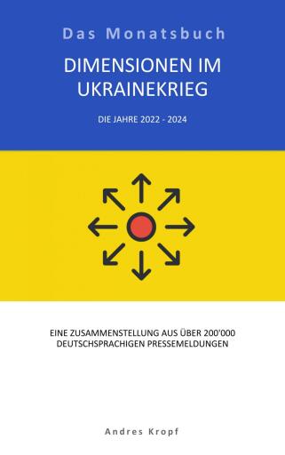 Portada del libro «Dimensionen und Auswirkungen im Ukrainekrieg», de Andres Kropf