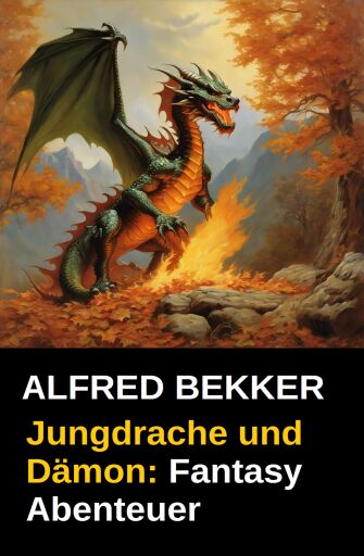 Portada del libro «Jungdrache und Dämon: Fantasy Abenteuer», de Alfred Bekker