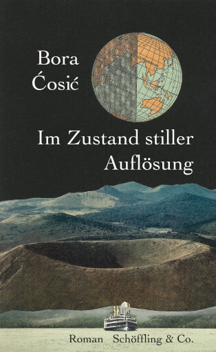 Portada del libro «Im Zustand stiller Auflösung», de Bora Ćosić