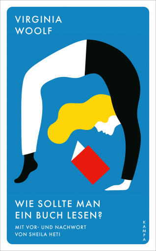Portada del libro «Wie sollte man ein Buch lesen?», de Virginia Woolf