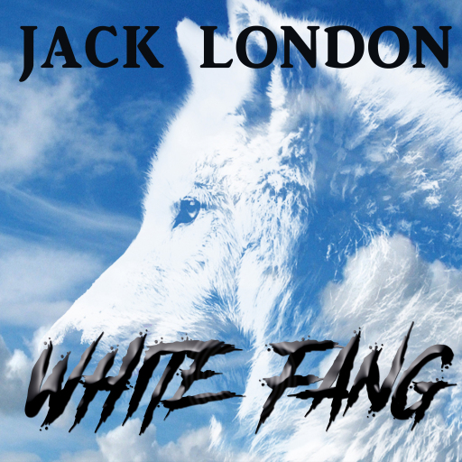Portada del audiolibro «White Fang», de Jack London