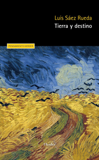 Portada del libro «Tierra y destino», de Luis Sáez