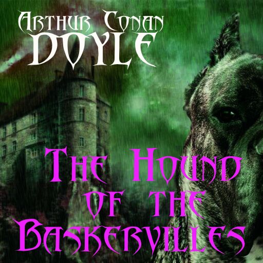 Portada del audiolibro «The Hound of the Baskervilles», de Arthur Conan Doyle