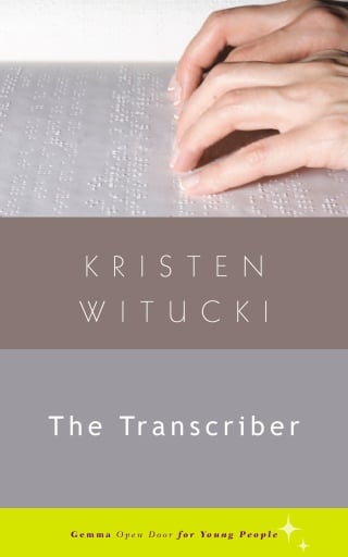 Portada del libro «The Transcriber», de Kristen Witucki