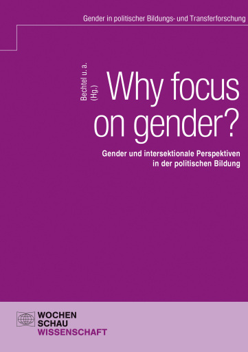 Portada del libro «Why focus on gender?»