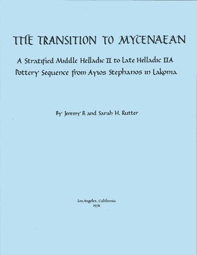 The Transition to Mycenaean
