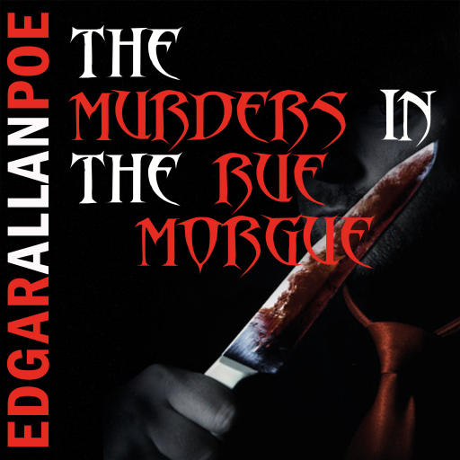 Portada del audiolibro «The Murders in the Rue Morgue», de Edgar Allan Poe