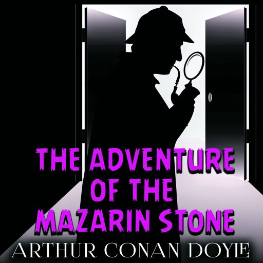 Portada del audiolibro «The Adventure of the Mazarin Stone», de Arthur Conan Doyle
