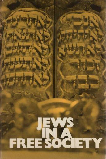 Jews in a Free Society