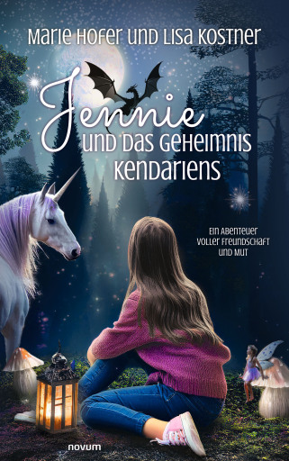 Portada del libro «Jennie und das Geheimnis Kendariens», de Marie Hofer, Lisa Kostner