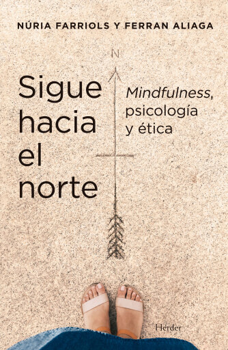 Portada del libro «Sigue hacia el norte», de Núria Farriols Hernando, Ferran Aliaga Gómez