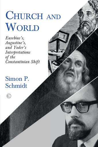 Portada del libro «Church and World», de Simon P. Schmidt