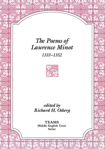 The Poems of Laurence Minot, 1333-1352