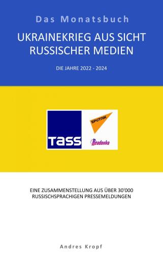 Portada del libro «Ukrainekrieg aus Sicht russischer Medien», de Andres Kropf