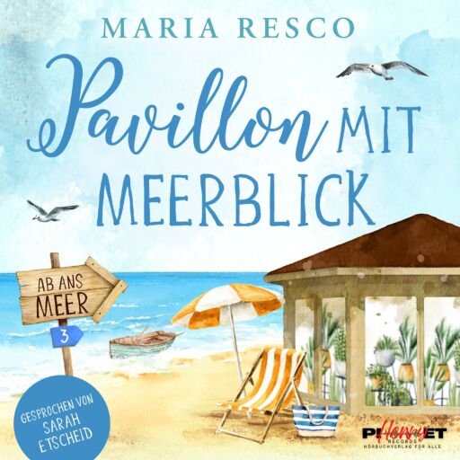 Portada del audiolibro «Pavillon mit Meerblick», de Maria Resco