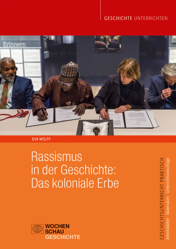 Portada del libro «Rassismus in der Geschichte: Das koloniale Erbe», de Eva Wolff