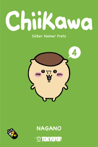 Portada del libro «Chiikawa, Band 04», de Nagano