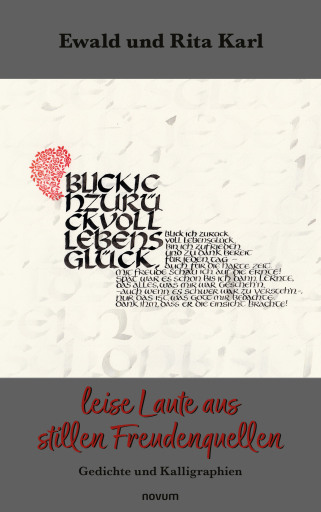 Portada del libro «leise Laute aus stillen Freudenquellen», de Ewald Karl, Rita Karl