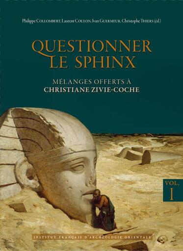 Portada del libro «Questionner le sphinx»