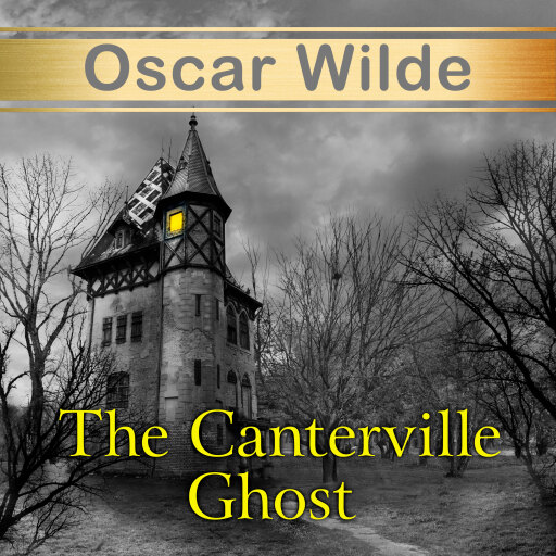 Portada del audiolibro «The Canterville Ghost», de Oscar Wilde