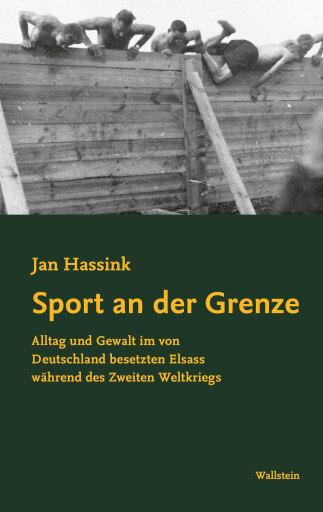 Portada del libro «Sport an der Grenze», de Jan Hassink