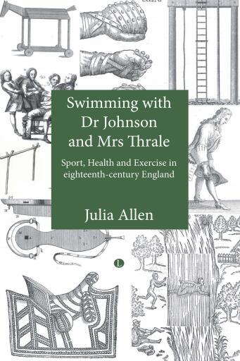 Portada del libro «Swimming with Dr Johnson and Mrs Thrale», de Julia Allen