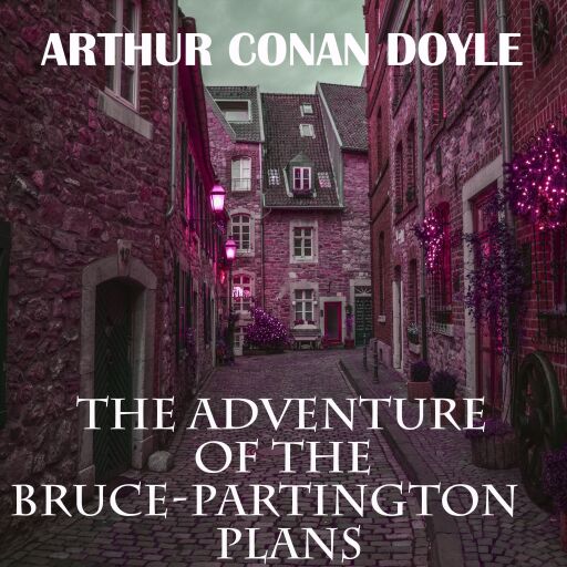 Portada del audiolibro «The Adventure of the Bruce-Partington Plans», de Arthur Conan Doyle