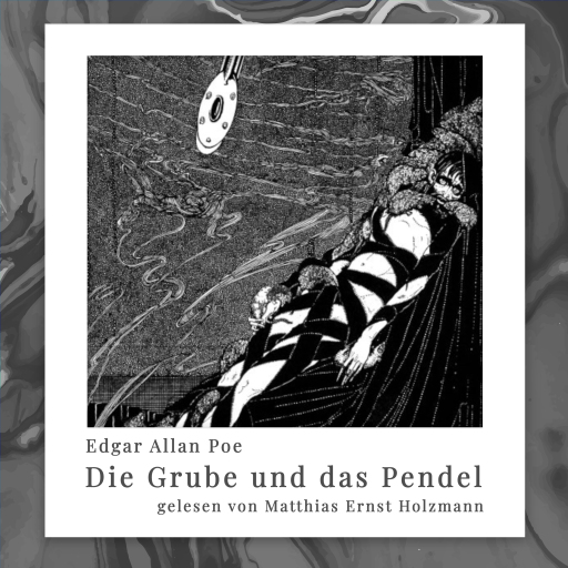 Portada del audiolibro «Die Grube und das Pendel», de Edgar Allan Poe