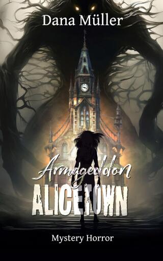 Portada del libro «Armageddon Alicetown», de Dana Müller