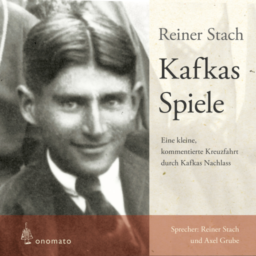 Portada del audiolibro «Kafkas Spiele», de Reiner Stach