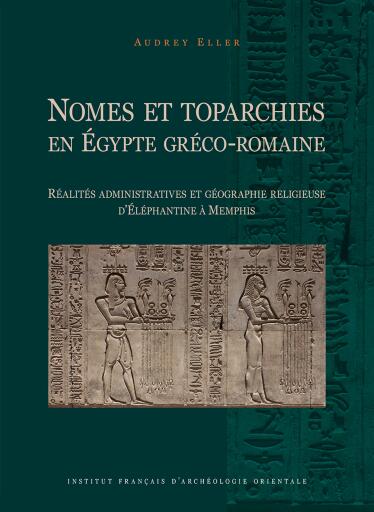 Portada del libro «Nomes et toparchies en Egypte greco-romaine», de Audrey Eller